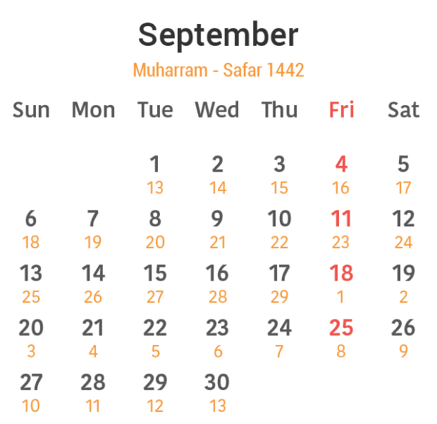 IslamicCalender